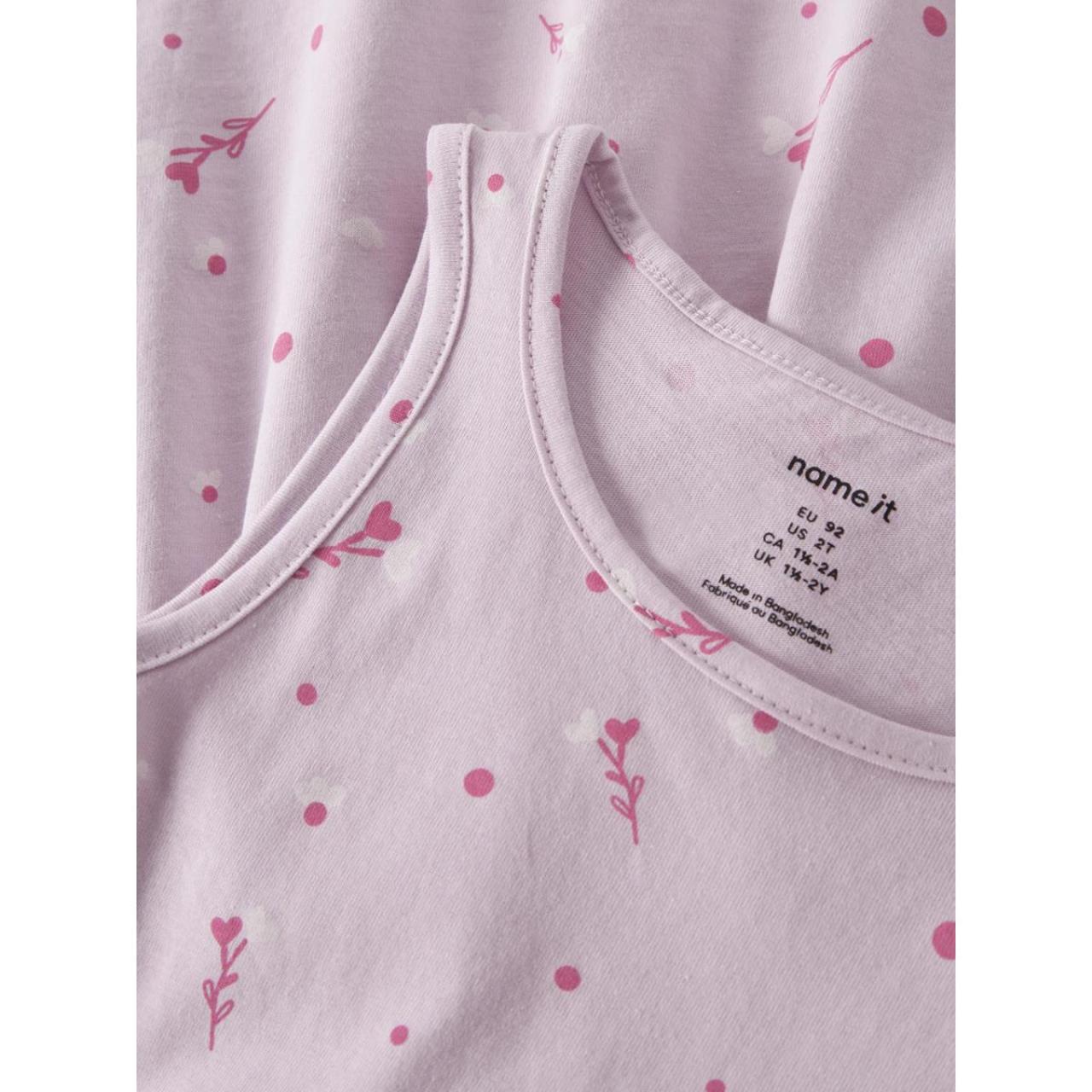 Φόρεμα μακό κορίτσι name it-13241639-Lavender Fog