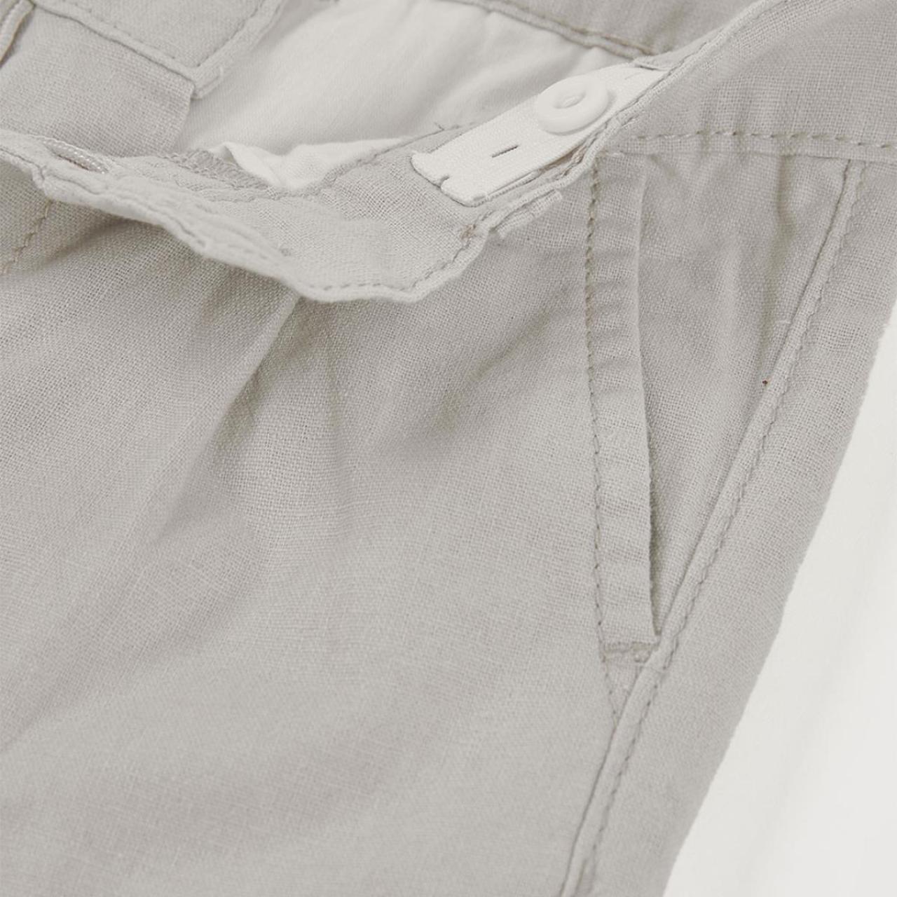 Παντελόνι λινό αγόρι Boboli-863018-7372-Grey