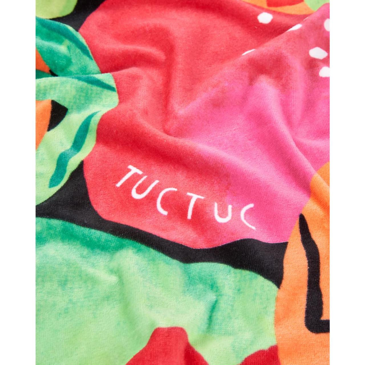 Πετσέτα παραλίας κορίτσι tuc tuc-11409864-Red-150x75 cm