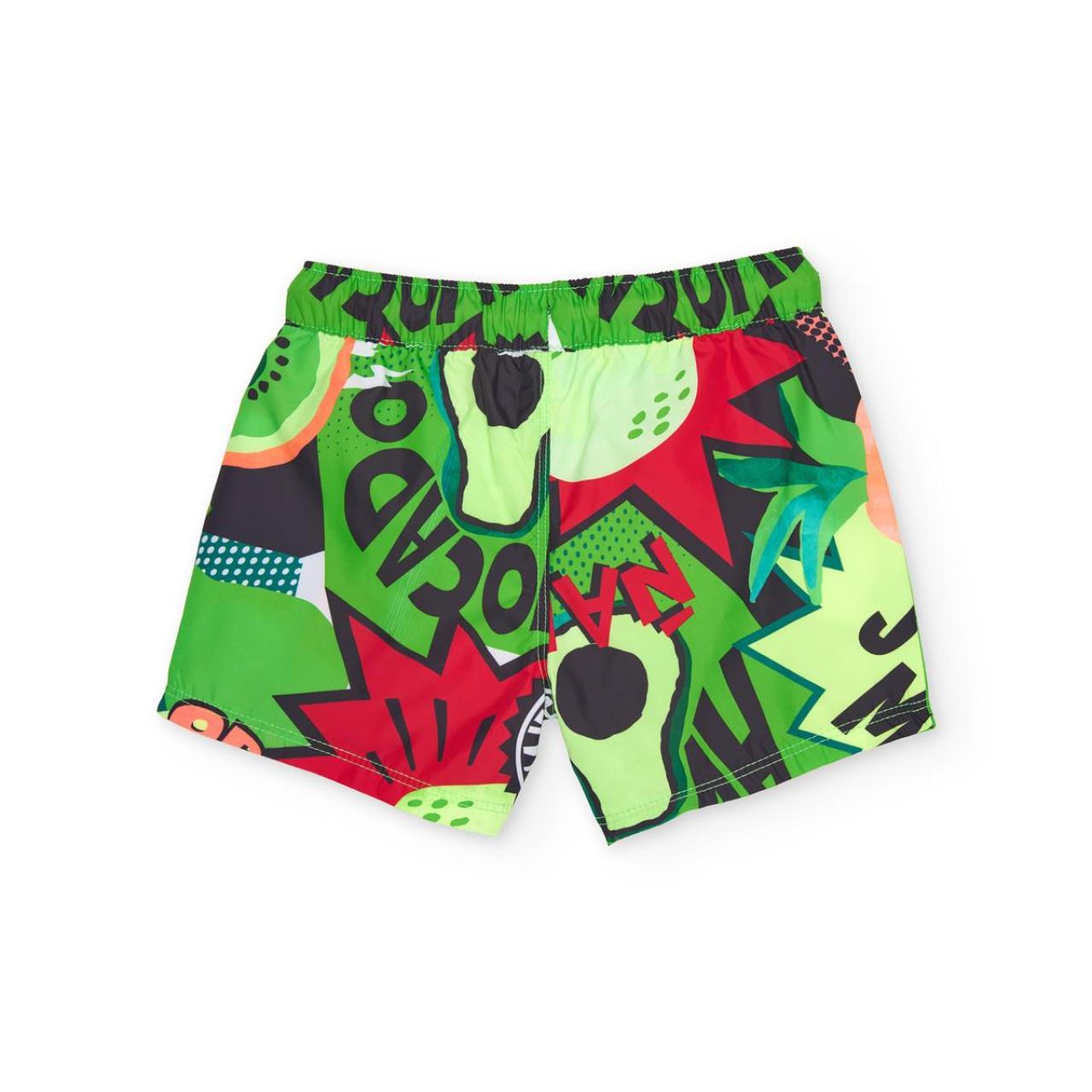 Μαγιό βερμούδα αγόρι tuc tuc-11409827-Green