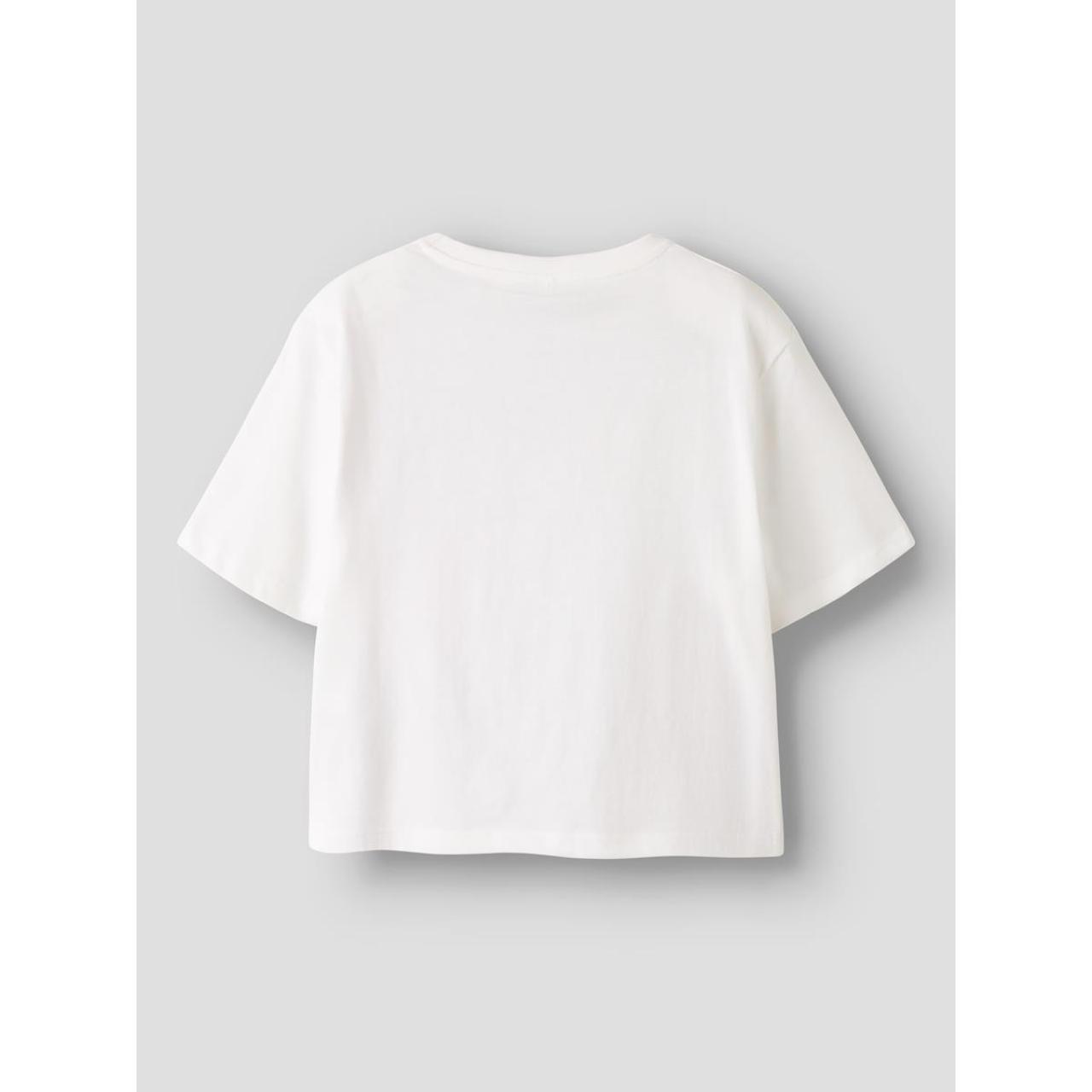 Μπλούζα μακό κορίτσι name it-13254523-Cloud Dancer/Stay Strong