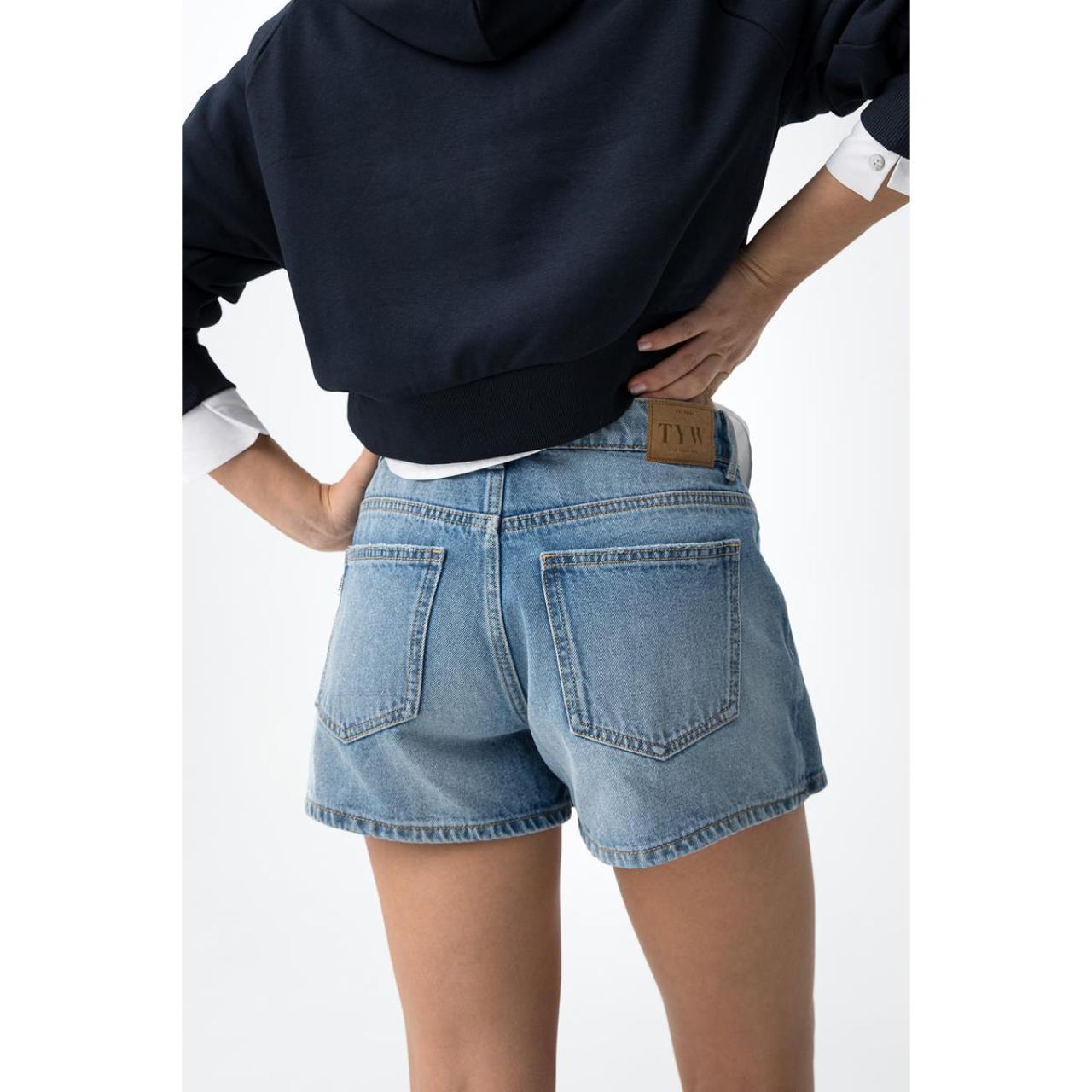 Σορτς skort τζιν κορίτσι Tiffosi-10065235-C10-Blue Denim