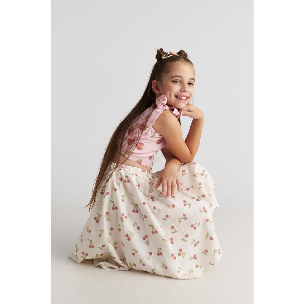 Σετ υφασμάτινο με φούστα κορίτσι two in a castle-T7080-Bicolor