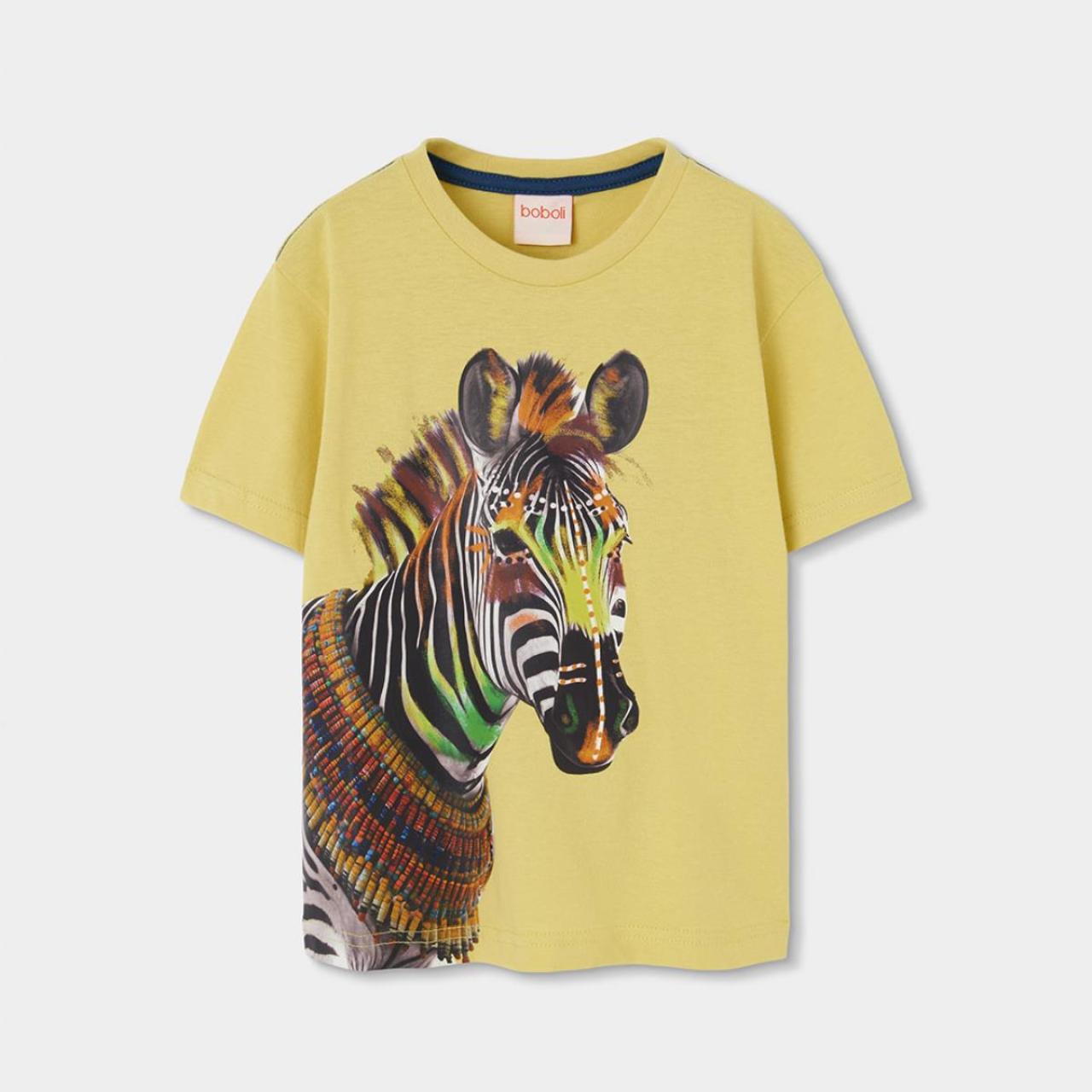 Μπλούζα μακό αγόρι Boboli-693008-1217-Yellow