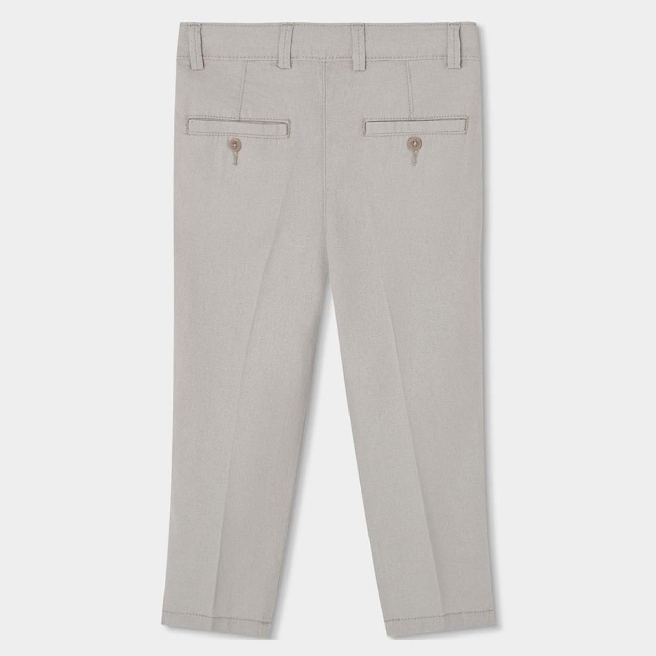 Παντελόνι λινό αγόρι Boboli-863018-7372-Grey