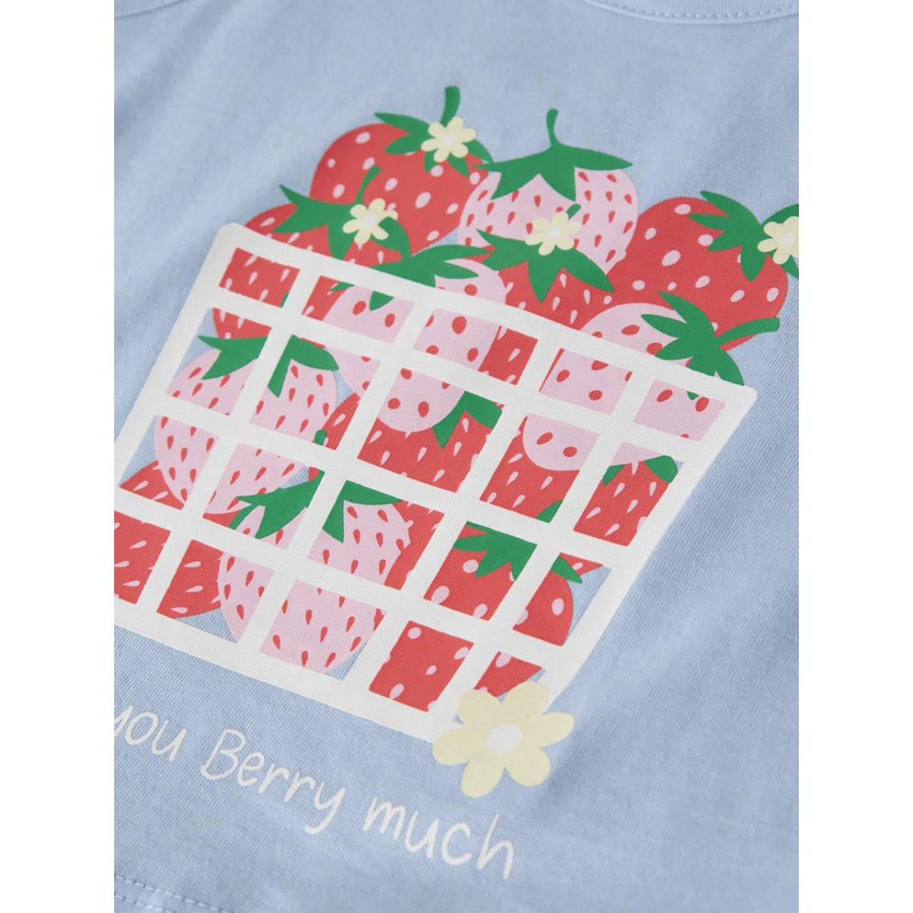 Μπλούζα μακό κορίτσι name it-13241642-Chambray Blue