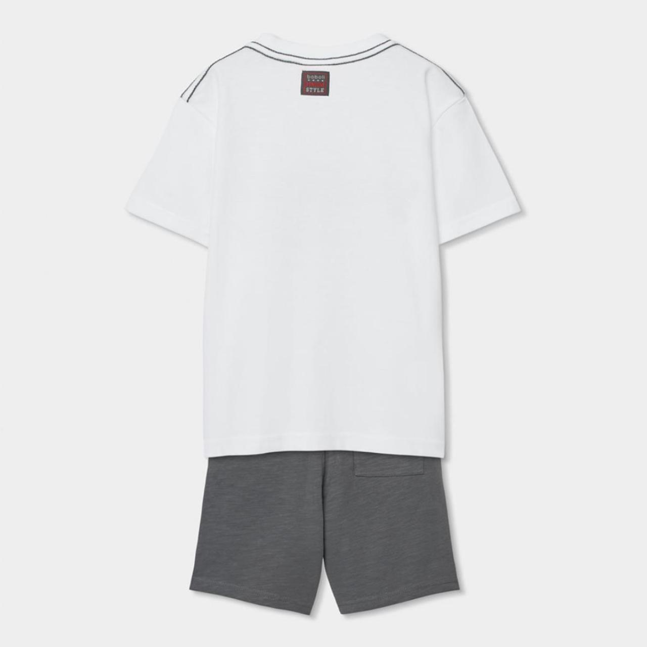 Σετ μακό αγόρι Boboli-603144-8116-White φωτογραφία