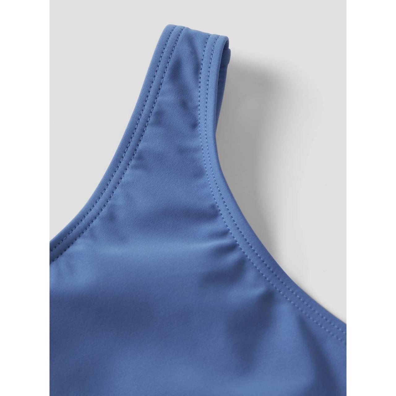Μπικίνι Κορίτσι LMTD Ασύμμετρο One Shoulder Μπλε φωτογραφία
