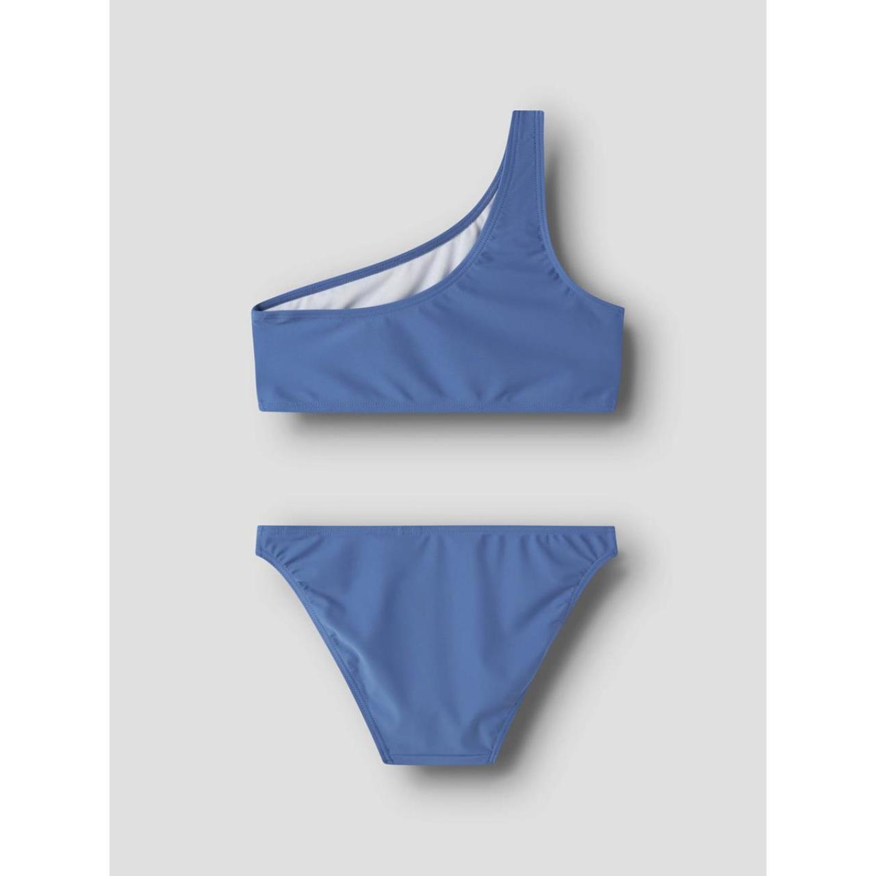 Μπικίνι Κορίτσι LMTD Ασύμμετρο One Shoulder Μπλε φωτογραφία