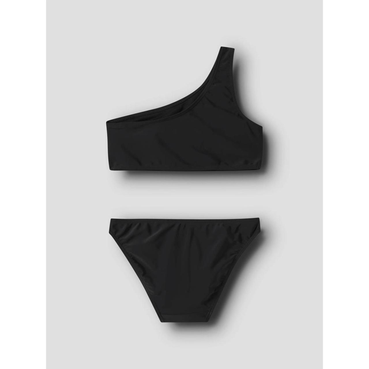 Μπικίνι Κορίτσι LMTD Ασύμμετρο One Shoulder Μαύρο φωτογραφία