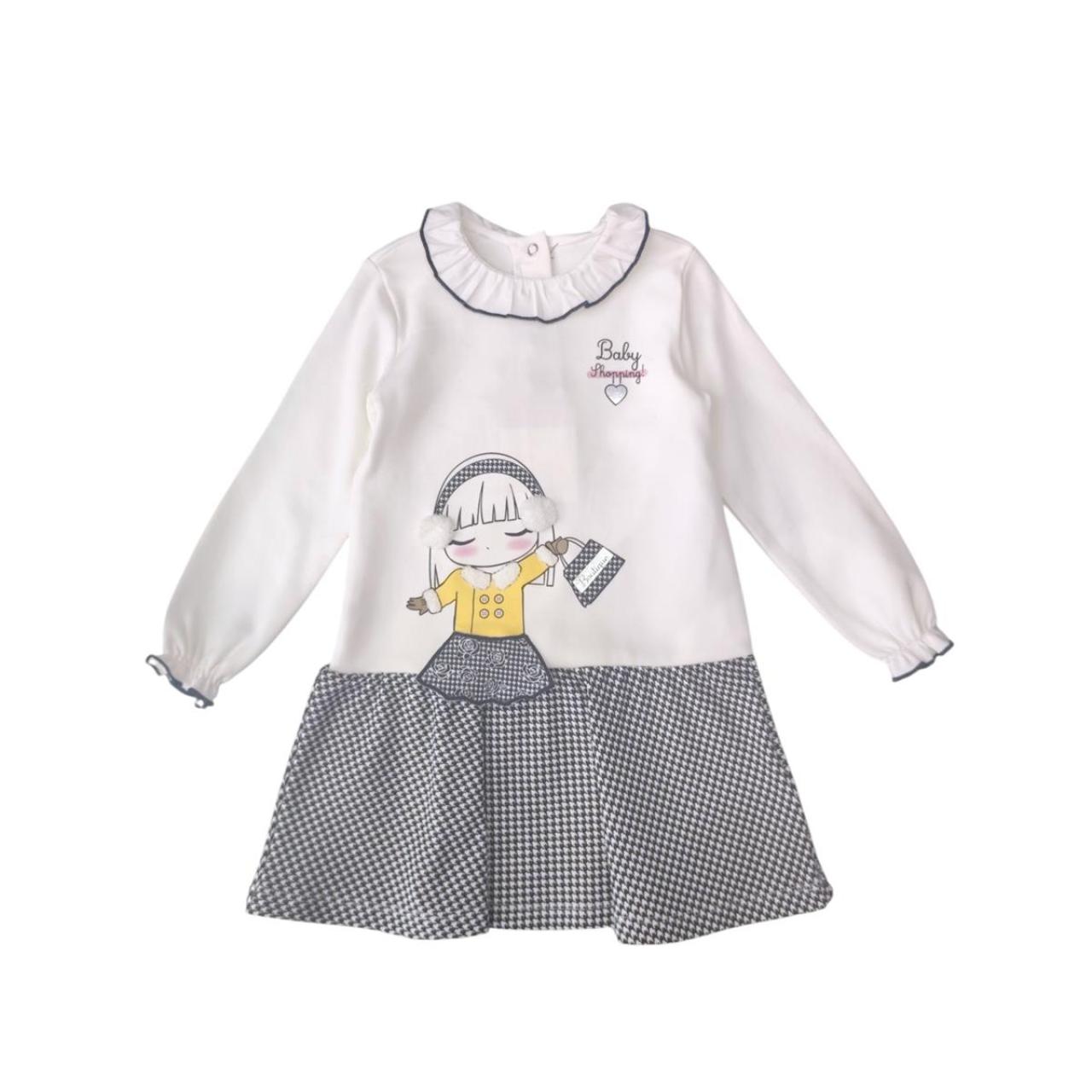 Φόρεμα μπεμπέ κορίτσι CHICCO-03952-038-WHITE