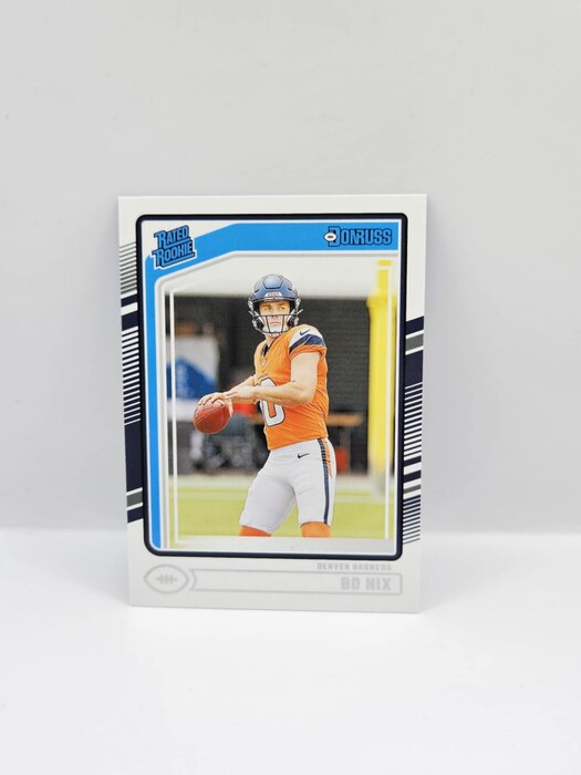 2024 Donruss Football Bo Nix Rated rookie No.369 
