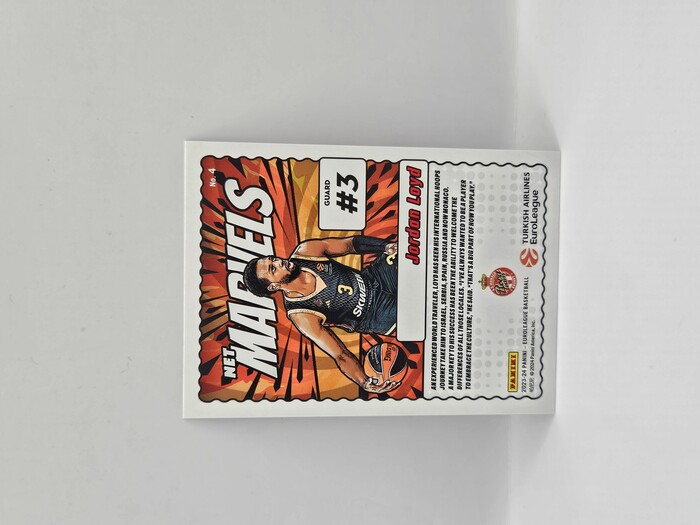 2023-24 Panini euroleague donruss Jordan Loyd ''Net Marvels'' Purple laser /99 No.4