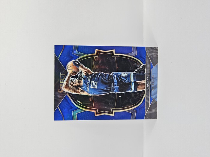 2022-23 Panini Select Basketball Ja Morant blue prizm Concourse No.58