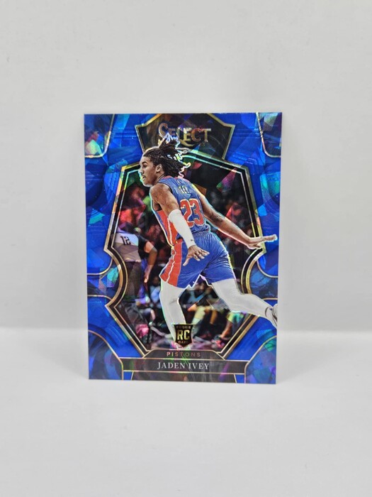 2022-23 Panini Select Basketball Jaden Ivey blue cracked ice premier level No.178