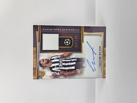 2023-24 Topps Museum Callum Wilson Patch-Auto /150 NO.MAR-CW