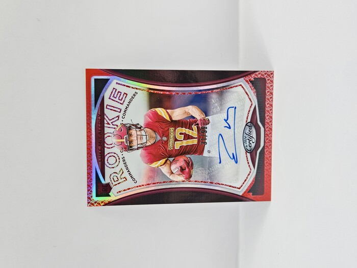 2024 Panini Certified Football Luke McCaffrey Rookie Autograph /99 No.RS-LMCY