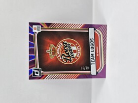 24-25 PANINI DONRUSS EUROLEAGUE MONACO TEAM LOGO PURPLE LASER 04/99