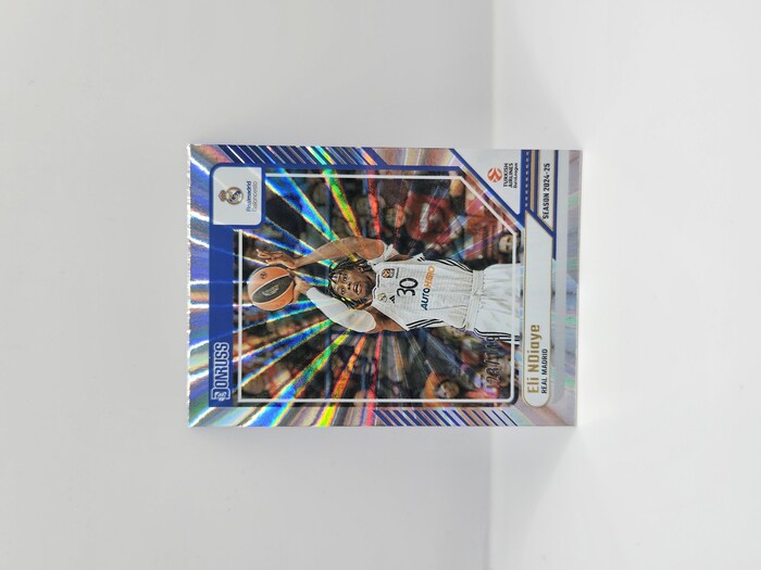 24-25 PANINI DONRUSS EUROLEAGUE REAL MADRID ELI NDIAYE SILVER LAZER 123/149