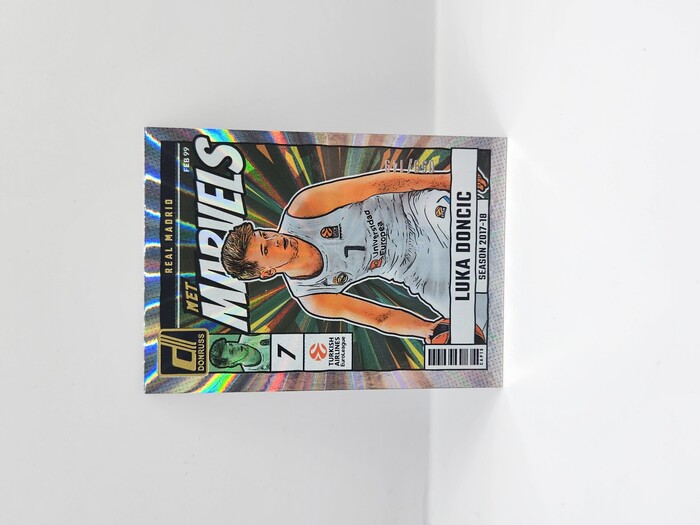 24-25 PANINI DONRUSS EUROLEAGUE REAL MADRID LUKA DONCIC NET MARVELS SILVER LAZER 059/149