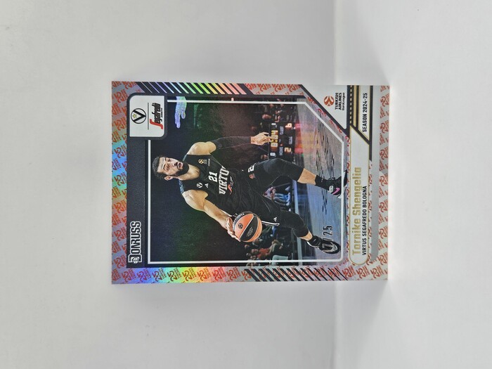 24-25 PANINI DONRUSS  EUROLEAGUE VIRTUS BOLOGNA TORNIKE SHENGELIA 25TH ANNIVERSARY 17/25