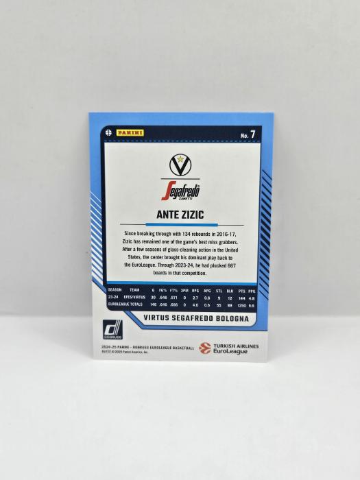 24-25 PANINI DONRUSS EUROLEAGUE VIRTUS BOLOGNA ANTE ZIZIC PURPLE PRESS PROOF 077/275