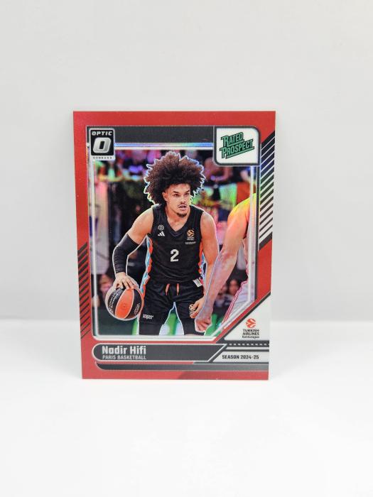 24-25 PANINI DONRUSS OPTIC EUROLEAGUE PARIS BASKETBALL NADIR HIFI RED 35/99