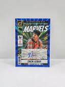 24-25 PANINI DONRUSS EUROLEAGUE ZACH LEDAY ''NET MARVELS'' BLUE LASER 35/49 AUTOGRAPH