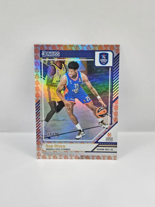 24-25 PANINI DONRUSS EUROLEAGUE ANADOLU EFES DAN OTURU ''25TH ANNIVERSARY'' 11/25