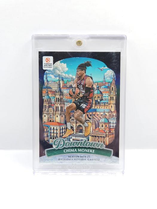 24-25 PANINI DONRUSS EUROLEAGUE BASKONIA CHIMA MONEKE ''DOWNTOWN''