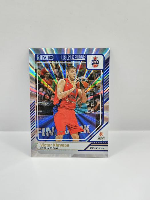 24-25 PANINI DONRUSS EUROLEAGUE VICTOR KHRYAPA SILVER LASER ''127/149