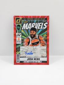 24-25 PANINI DONRUSS EUROLEAGUE  JOSH NEBO ''NET MARVELS'' RED LASER 13/99
