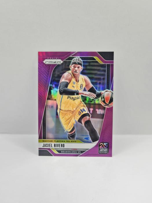 24-25 PANINI PRIZM EUROLEAGUE JASIEL RIVERO PURPLE 40/99
