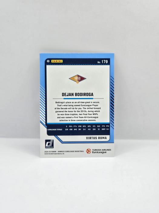 24-25 PANINI DONRUSS EUROLEAGUE DEJAN BODIROGA SILVER LASER 126/149