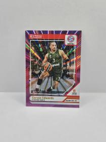 24-25 PANINI DONRUSS EUROLEAGUE CARSEN EDWARDS PURPLE LASER 32/99