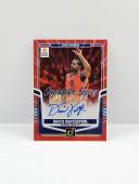24-25 PANINI DONRUSS EUROLEAGUE  DAVID VANTERPOOL ''SIGNATURE SERIES'' RED LASER 09/99
