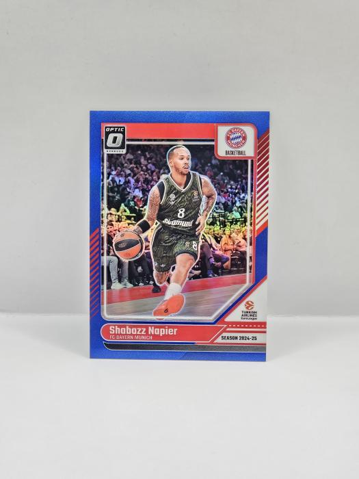 24-25 PANINI DONRUSS EUROLEAGUE OPTIC SHABAZZ NAPIER BLUE 24/49