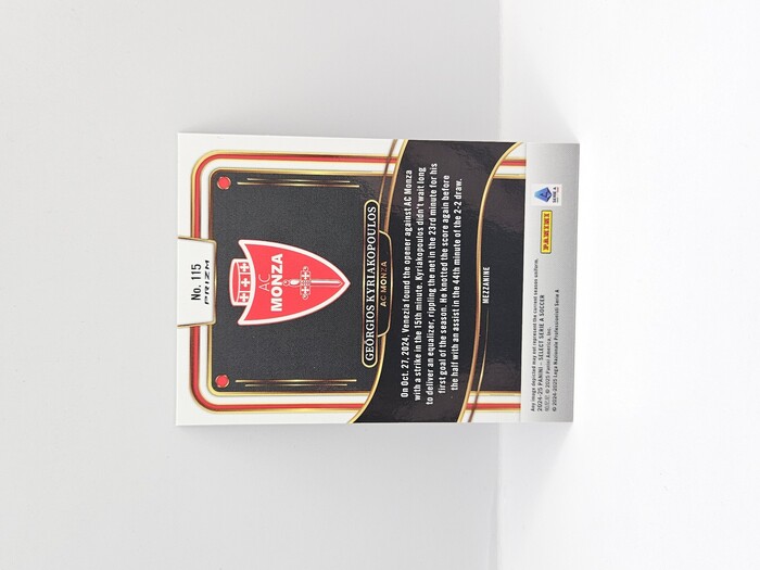 24-25 PANINI SELECT SERIE A GEORGIOS KYRIAKOPOULOS MULTI COLOR MEZZANINE