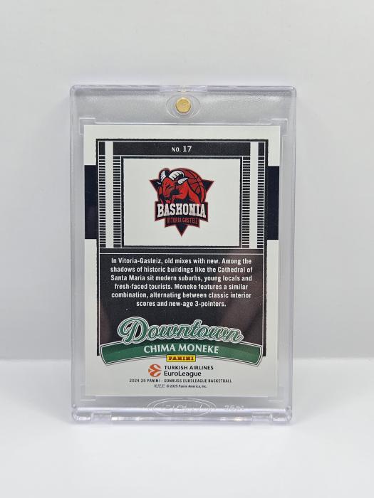 24-25 PANINI DONRUSS EUROLEAGUE BASKONIA CHIMA MONEKE ''DOWNTOWN''