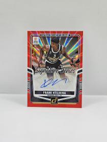 24-25 PANINI DONRUSS EUROLEAGUE FRANK NTILIKINA ''SIGNATURE SERIES'' RED LASER 50/99