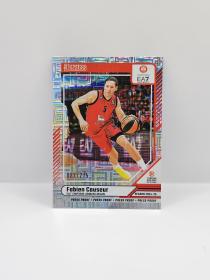 24-25 PANINI DONRUSS EUROLEAGUE FABIEN CAUSEUR PURPLE PRESS PROOF 087/275