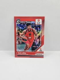 24-25 PANINI DONRUSS OPTIC EUROLEAGUE ZACH LEDAY RED 87/99