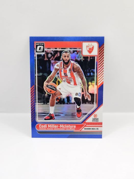 24-25 PANINI DONRUSS EUROLEAGUE CRVENA ZVEZDA ''TEAM LOGO'' RED LASER 29/75