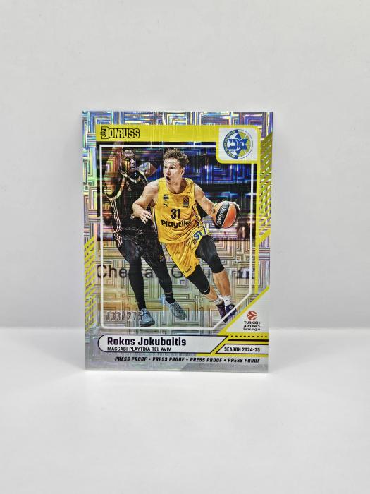 24-25 PANINI DONRUSS EUROLEAGUE ROMAN SORKIN PURPLE PRESS PROOF 052/275