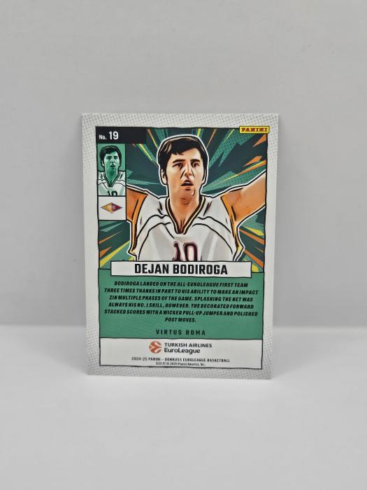 24-25 PANINI DONRUSS EUROLEAGUE DEJAN BODIROGA ''NET MARVELS'' SILVER LASER 134/149 