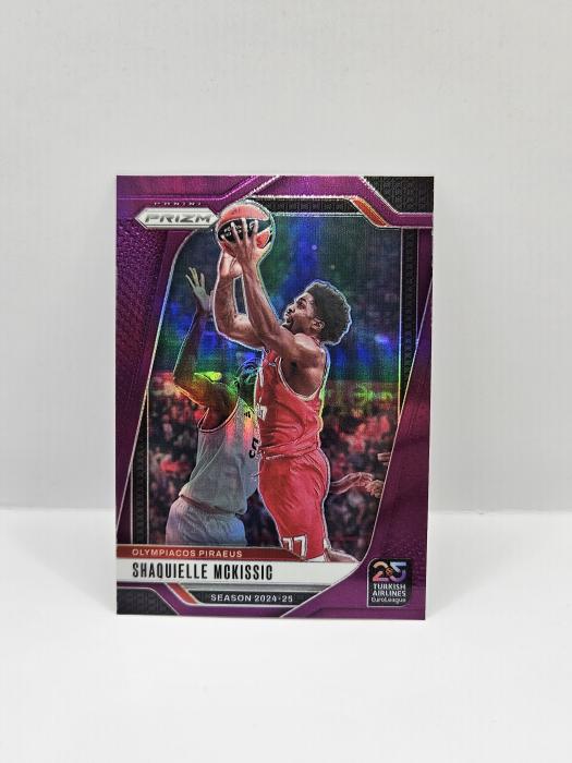 2024-25 PANINI PRIZM EUROLEAGUE SHAQUILLE MCKISSIC PURPLE 90/99