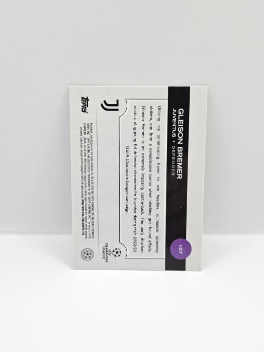 2024/25 TOPPS CHROME UEFA CLUB COMPETITIONS GLEISON BREMER 225/225