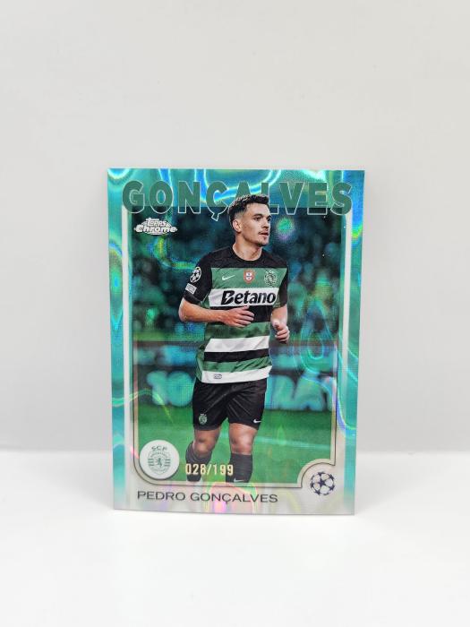 2024/25 TOPPS CHROME UEFA CLUB COMPETITIONS PEDRO GONCALVES 028/199