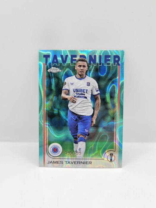 2024/25 TOPPS CHROME UEFA CLUB COMPETITIONS JAMES TAVERNIER 195/199