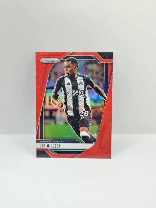 2024-25 PANINI PRIZM EPL JOE WILLOCK  RED 027/199